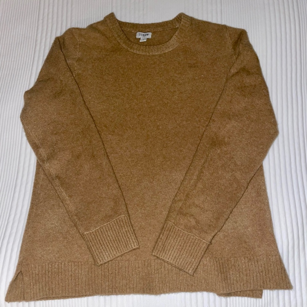 Tan J Crew Sweater - NEVER WORN